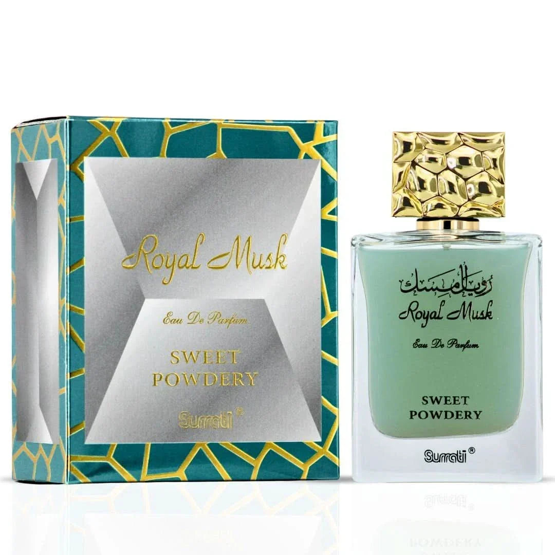 Royal Musk Sweet Powdery Eau de Parfum Spray 100ml by Surrati